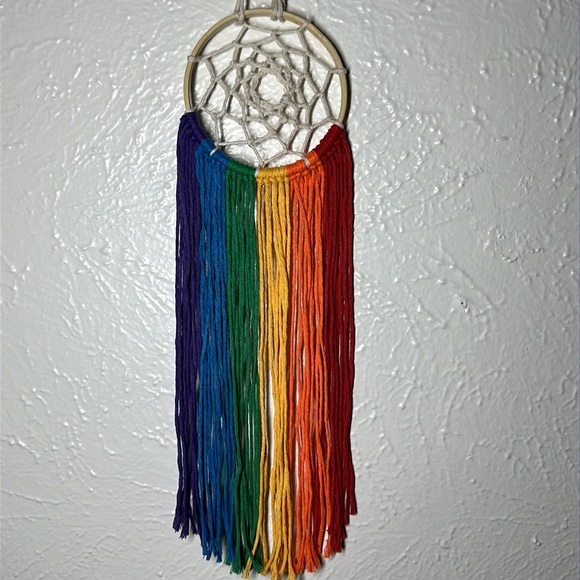 Other - Macrame Rainbow Dream Catcher